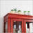 Lighted Glass Curio Display Cabinet With Adjustable Shelves, Perfect For Showcasing Collectibles And Wine Bottles.