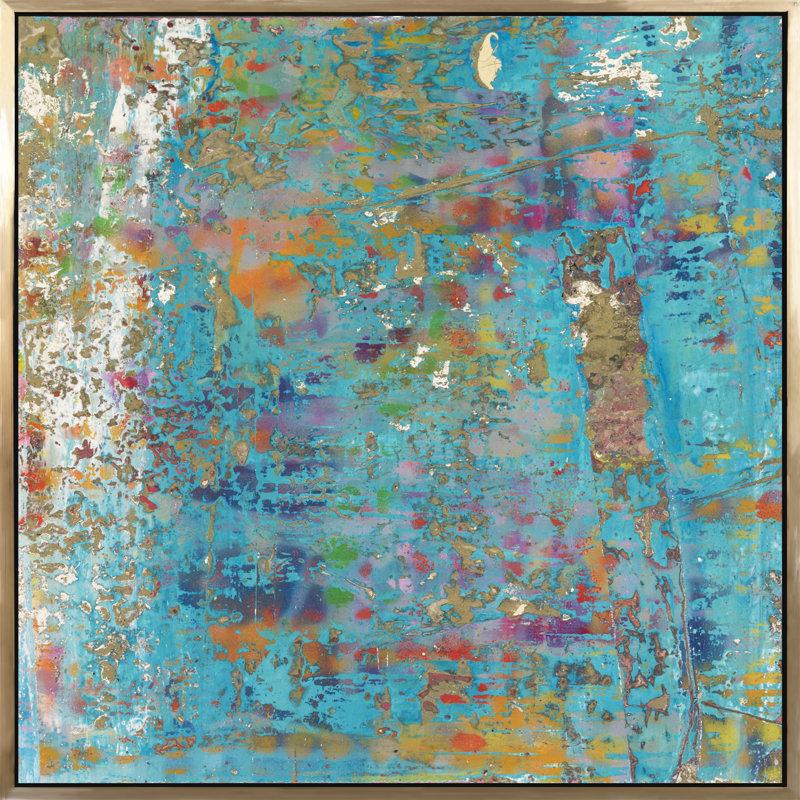 5 Below Deep Painting, 48" H x 48" W