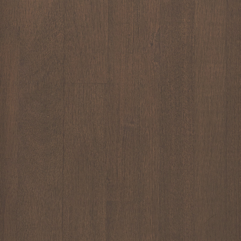 Walnut Brown Solid Wood and Metal 2-Door Sideboard Buffet