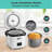 Rice Robot Personal  Rice Cooker With Ceramic Nonstick Inner Pot-118157944