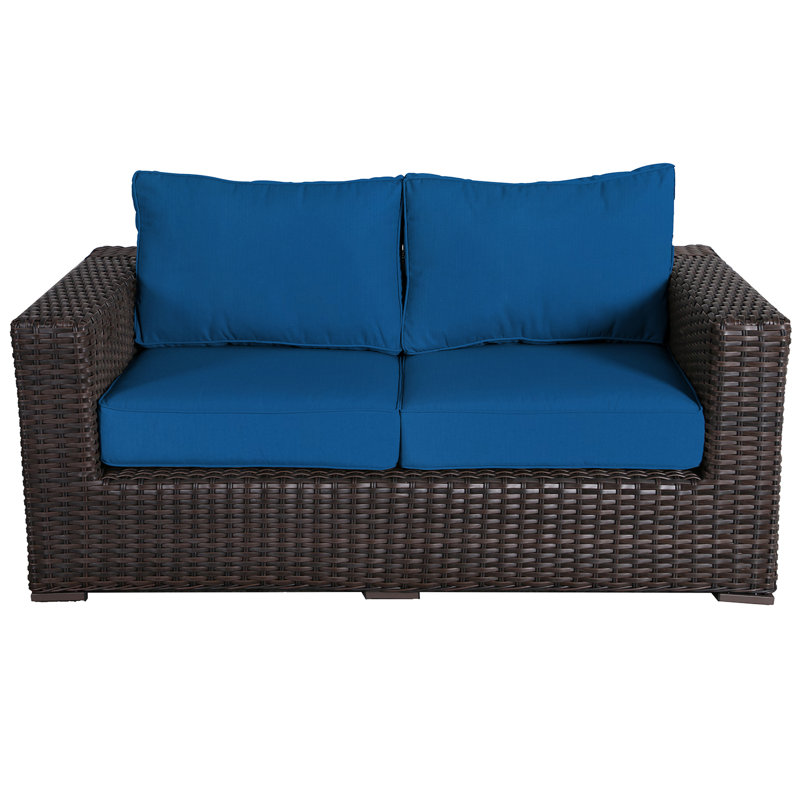 Causeuse Woodham, Bleu
