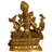Handcrafted Brass Goddess Saraswati Statue with Veena, 11.5 in., Traditional Hindu Religious Figurine for Home Altar & Meditation Room