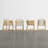 Upholstered Counter Stools with Hand-Woven Rope Arms-773685074