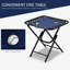 Ensemble de chaises avec table d'appoint Outsunny