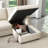 Hildur U-Shaped Sectional Sofa Bed Pull Out Sleeper Couch With Storage Chaise-1069298294