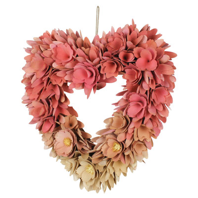 Wood, Brass 2.5'' Wreath