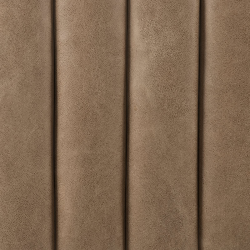 Augustine 97" Sofa, 26.5" H x 97" W x 35" D, Palermo Drift Genuine Leather