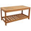 Table basse d'extérieur en bois Meranti Fricke