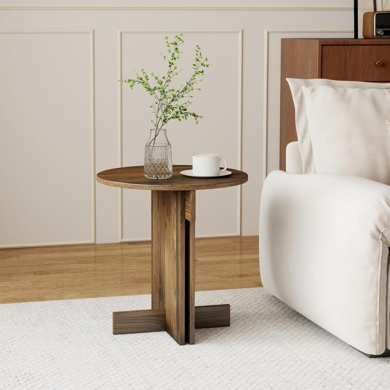 Table d'appoint 18 po, Walnut