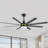 Jamii-Leigh Large Indoor/Covered Outdoor Modern Ceiling Fan with Led Lights and Remote, 6-Speed, Reversible Quiet DC Motor, Timer, 8-ABS-Blade-2039304821-2030655099-2041658774