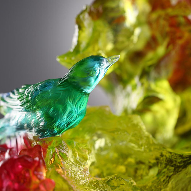 Fish and Bird Sculpture