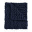 Jeté tricoté en chenille noir Donna-1535600909