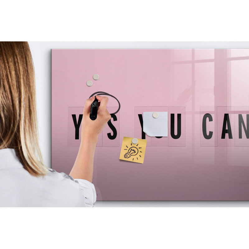 Magnetic Glass Dry Erase Board