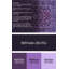 Tapis oriental en laine / polyester tissé à la machine en mauve-1301265571