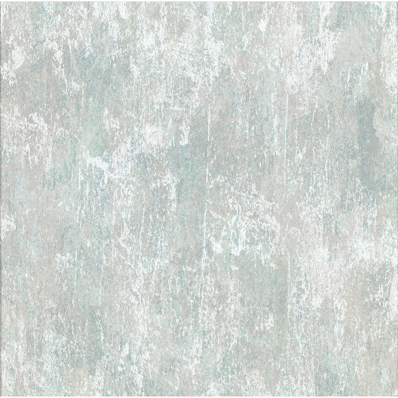 Rouleau de papier peint L 33 pi x l 21 po Bovary, sarcelle