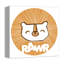 « baby lion rawr », art sur toile