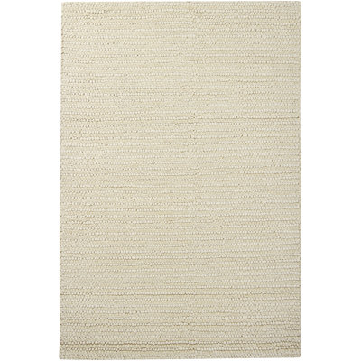Tapis ivoire tissé à la main Anni