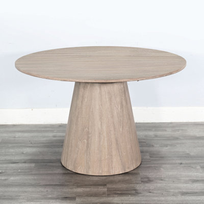 Latitude Run® Wheat Round Dining Table