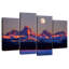 Lever de lune Alvord Grand Teton-108819512