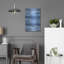 Ivy Bronx «Sapphire Abstract» par Marta Wiley, art mural en métal-856352032
