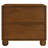 Sabirin Solid Wood Nightstand Walnut