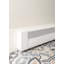 Plinthe chauffante en aluminium blanc Demi-75299155