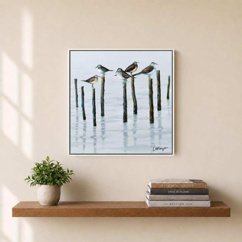 "Sandpiper convention I" par Lorenzo Collective - impression sur toile