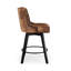 Tabouret de comptoir pivotant de 25,98 po Bianny-1173941378