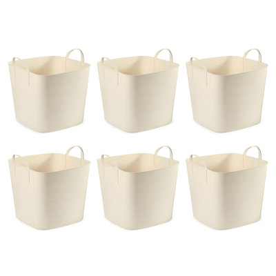 Plastic Laundry Hamper with Handles