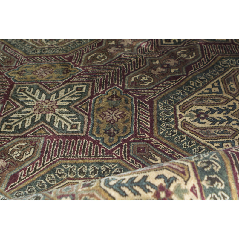 Avalon Wool Geometric Area Rug, Rectangle 7'9" x 9'9"
