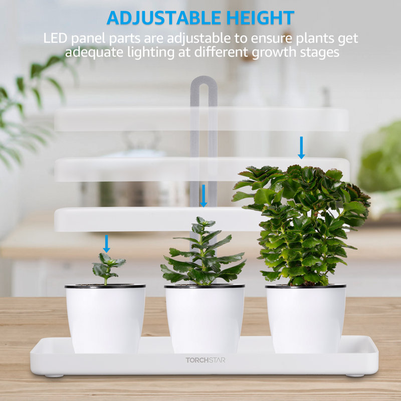 Integrated LED Grow Light, Full Spectrum Plant Growing Lamps for Indoor Gardening