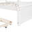 Wood Canopy Bed With Trundle Bed-430650321
