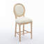 Ensemble de 2 tabourets de bar en bois massif avec tabourets de bar en bois massif