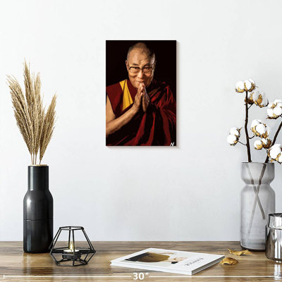 Illustration du dalaï-lama