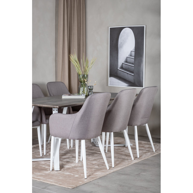 Alfaro 6 - Person Dining Set