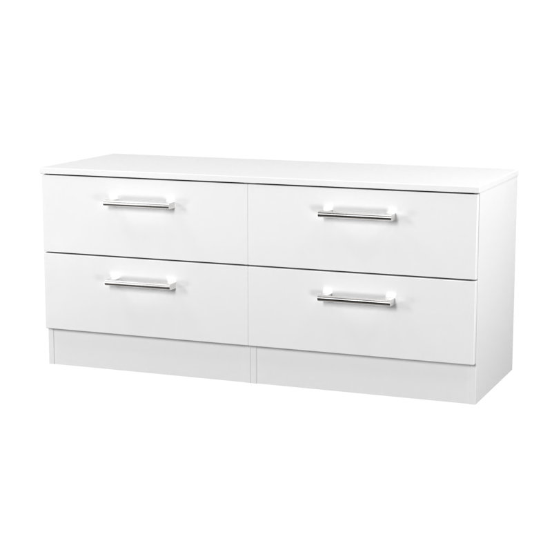 Bessy 110cm W 4 - Drawer Chest of Drawers