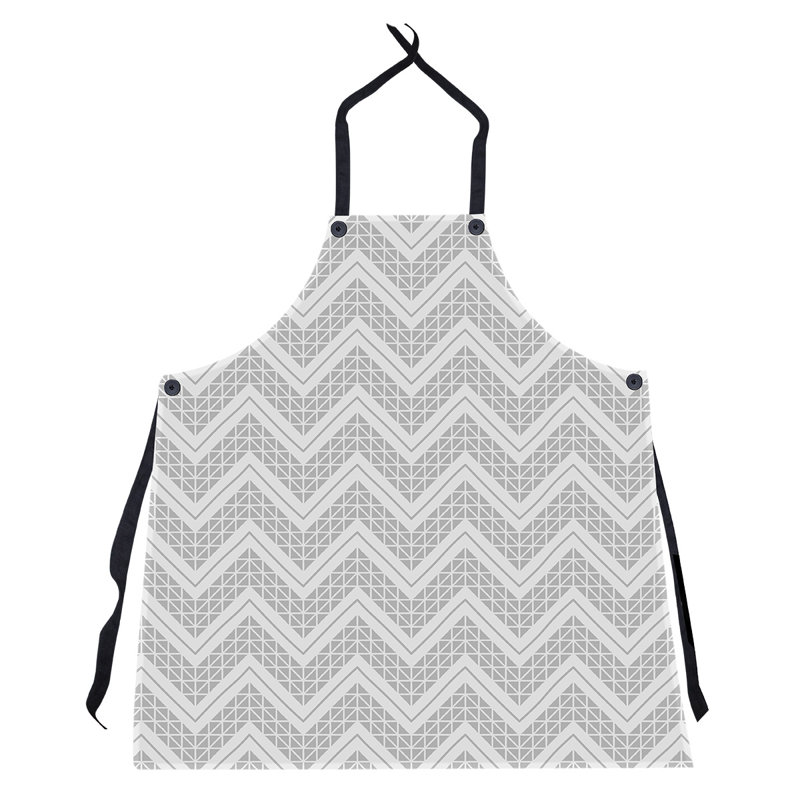 Stephenie Bib Apron, Gray