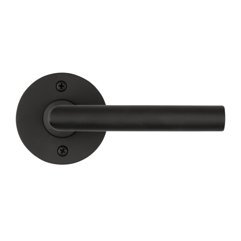 Satin Black Half Dummy Door Lever