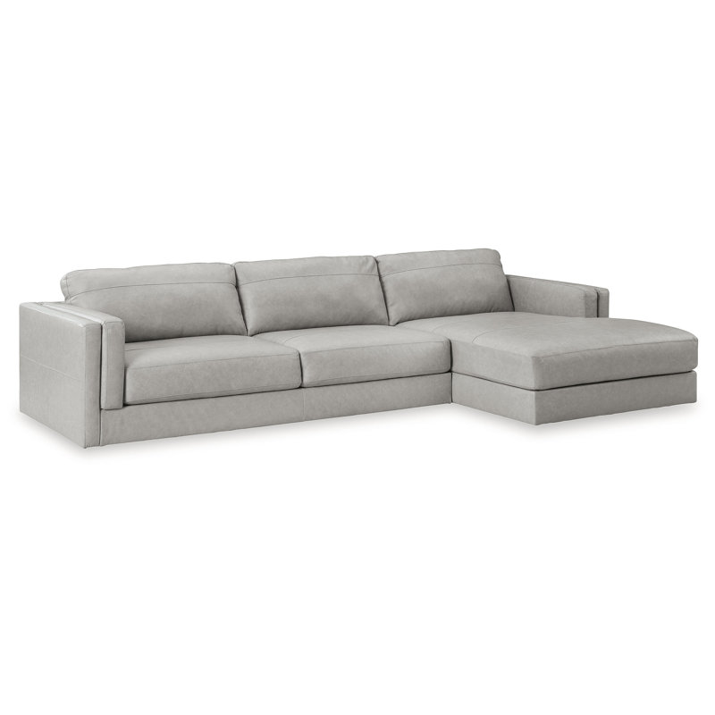 Ehitan 2-Piece Sectional With Chaise, Right Hand Facing