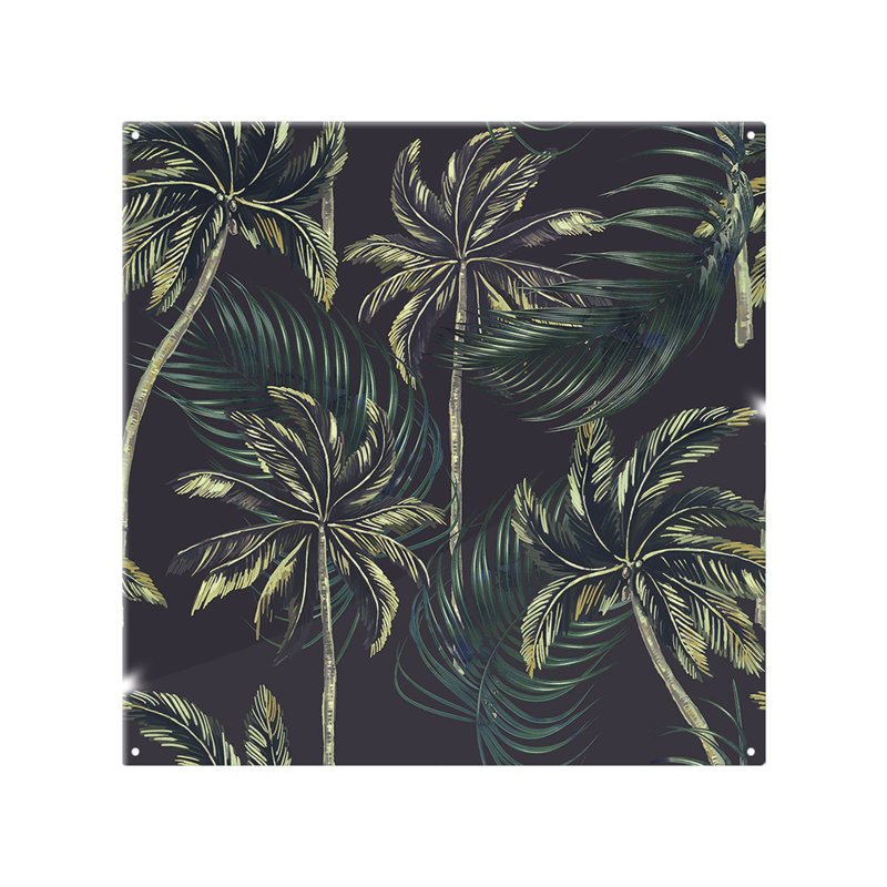 Palm On Splash Back, 70cm L x 50cm W