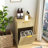 Modern Tilt-Out 10 Gallon Fluted Laundry Hamper Cabinet With  Wave-Textured Hideaway Drawers-392496386