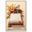 «Little Bird with Fall Flowers Glam», reproduction d'art sur toile par Art Remedy-115087592-117969150-117969143