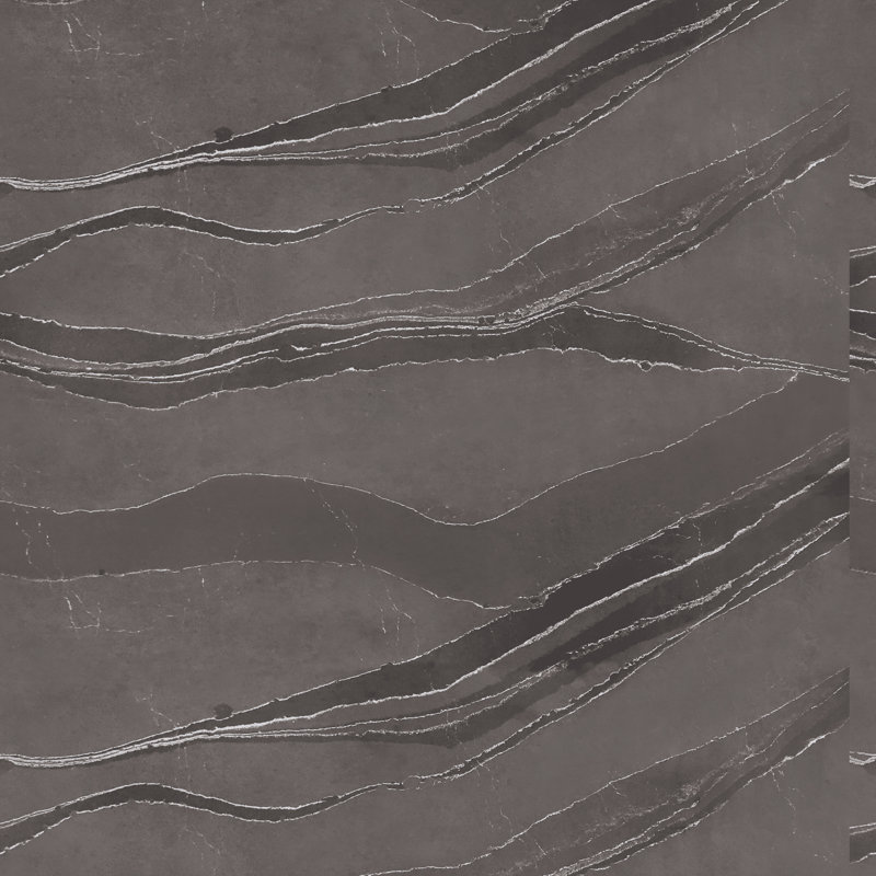 Papier peint adhésif marbre Marble, Gris
