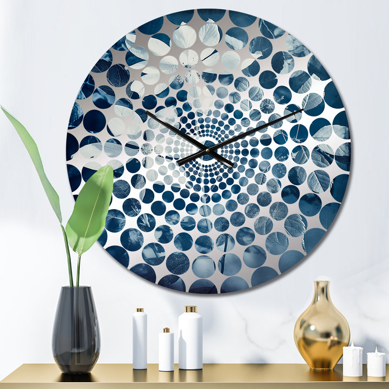 Horloge murale Lomnick - Abstract Botanicals, Petit