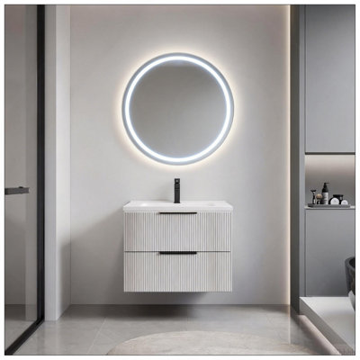 Meuble-lavabo 24 po avec lavabo en céramique