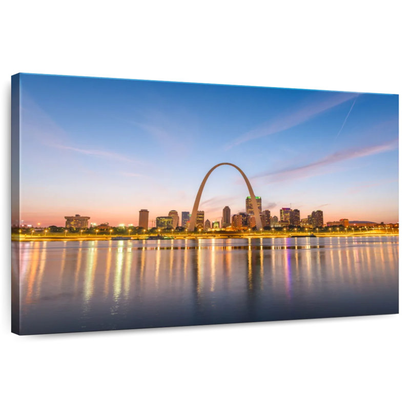 Lumières de l'horizon R camion St Louis, H 34 po x l 51 po