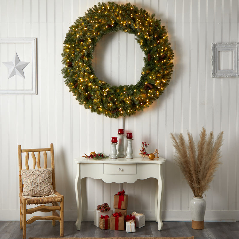 60'' Lighted Wreath