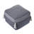 18" Blue 100% Cotton Ottoman