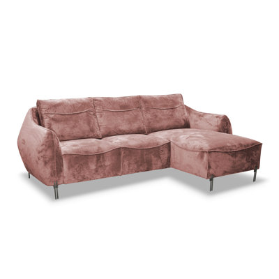 Adly 3 Seater Fabric Sofa & Chaise