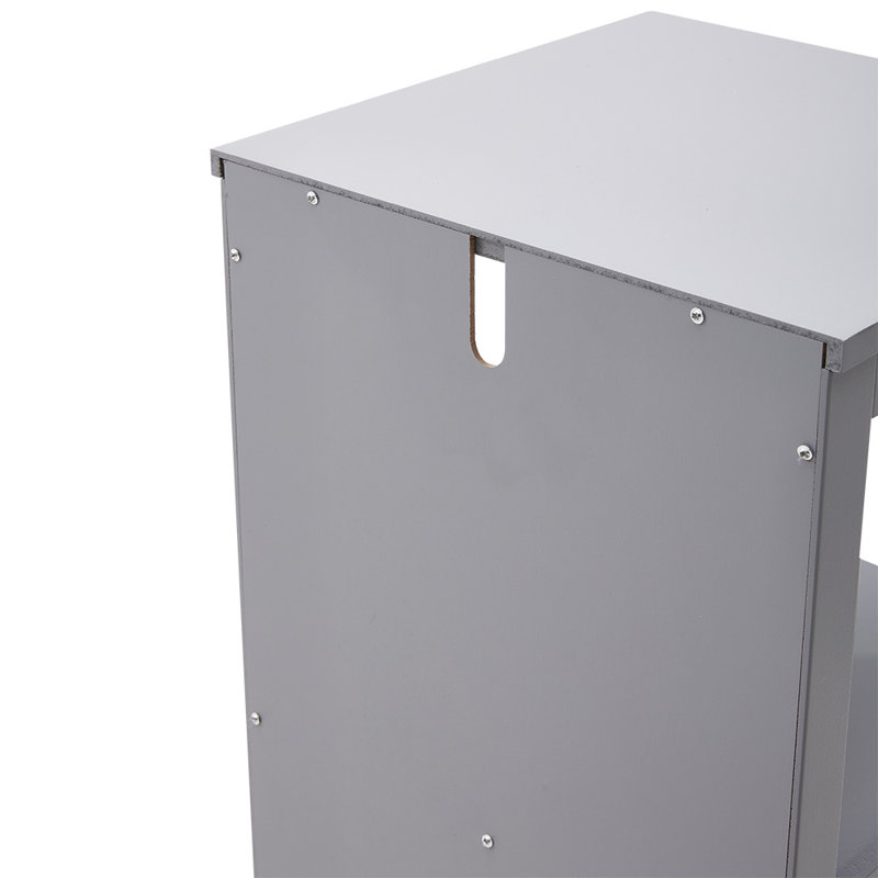 Huber Bathroom Cabinet, Grey